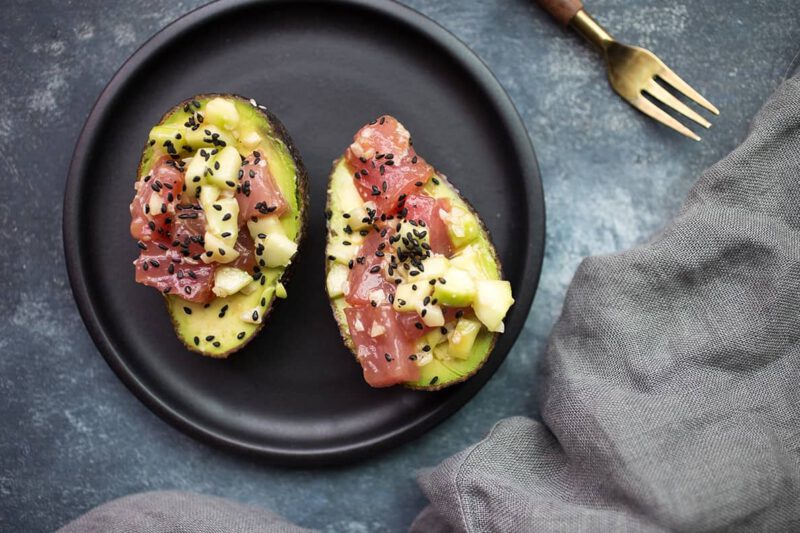 recept avocado - recept tonijn - poké bowl - poké bowls - gezonde recepten - makkelijke recepten -