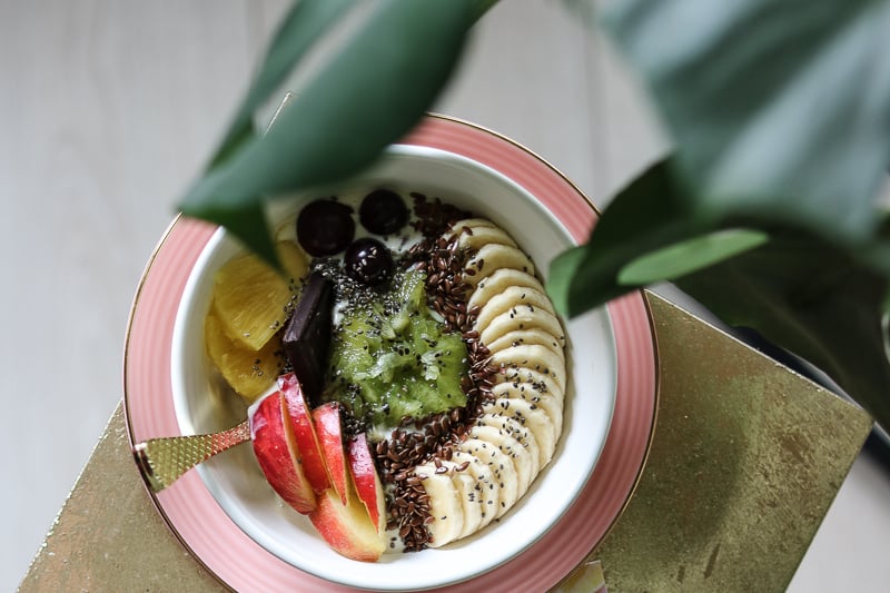 Yoghurt bowl. Breakfast. Instagrammable food. Fotogeniek ontbjit. Ontbijt.