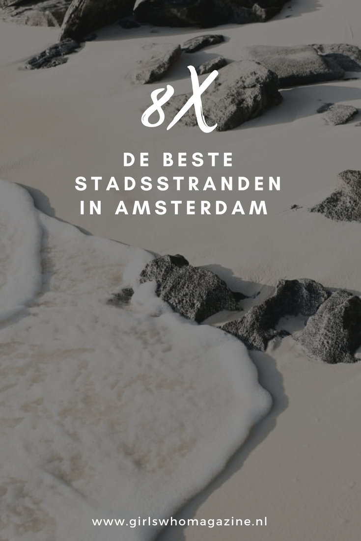 8 X plekken waar je goed kan afkoelen in Amsterdam namelijk de stadsstranden. Deze kan je hier vinden