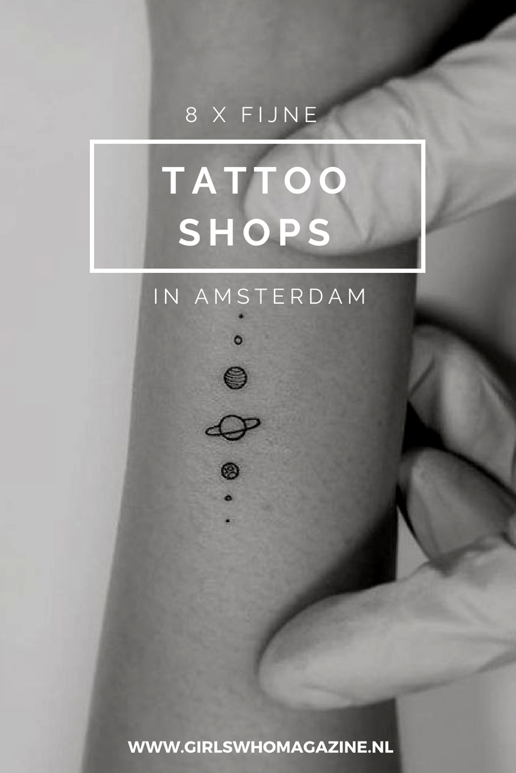 Wil je een tattoo laten zetten in Amsterdam? Wij hebben een lijst voor je gemaakt met de beste tattoo shops in Amsterdam voor het laten zetten van een kleine tattoo