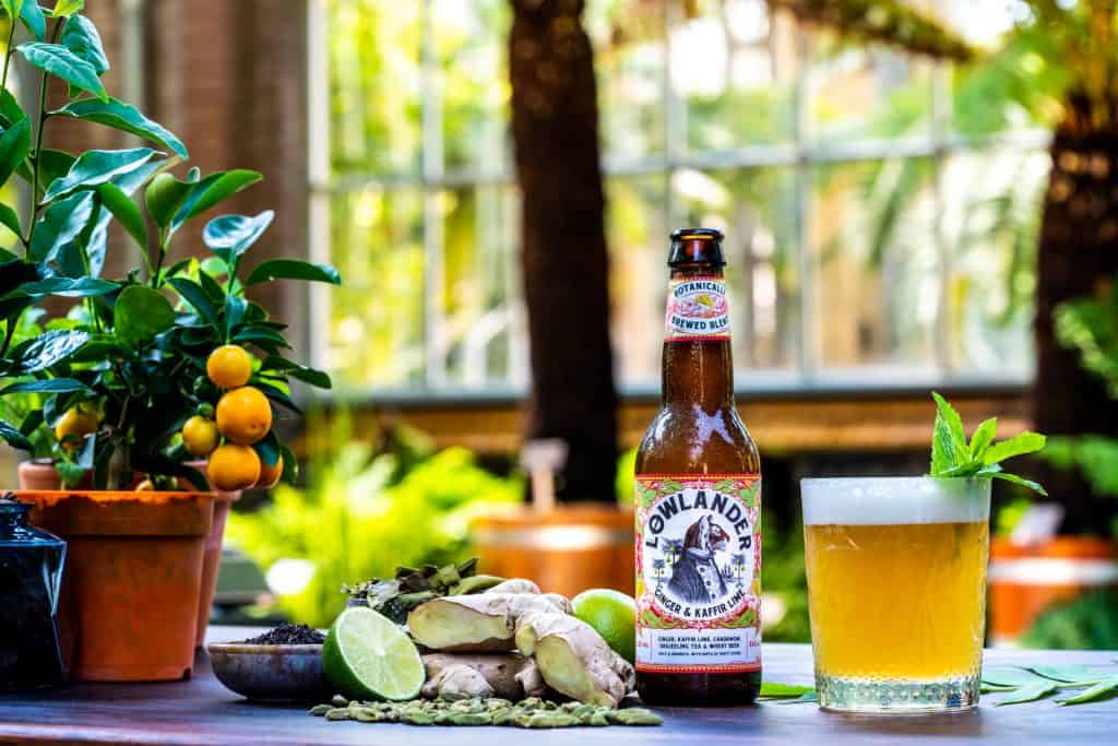 lowlander botanical bier - gemberbier - grapefruit bier - bier met munt