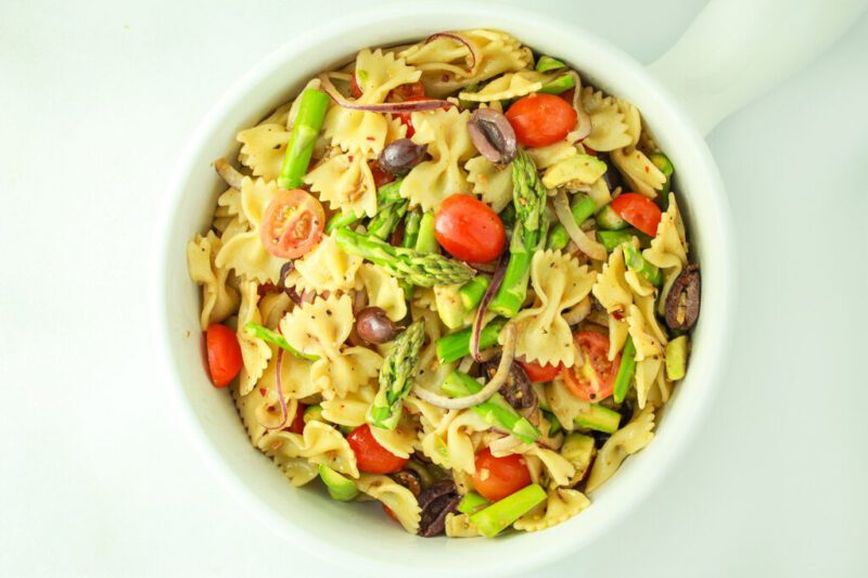 pastasalade - vegan gerechten - vegan recepten - veganistische gerechten - veganistische recepten - vegan