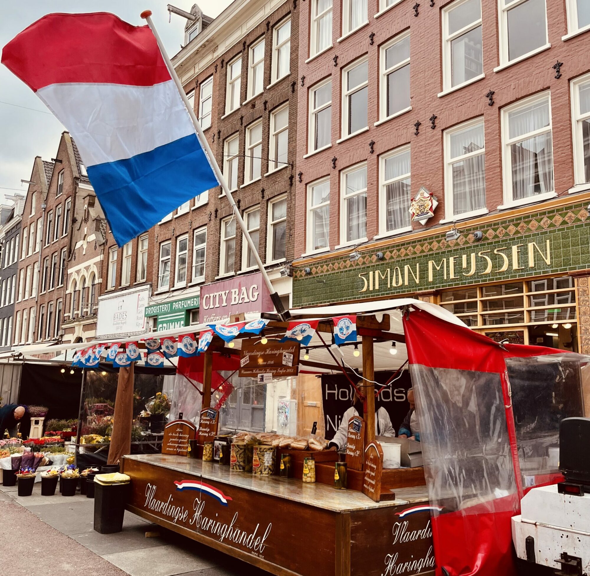 Lekkere marktkramen Albert Cuyp - eten op de albert cuyp markt