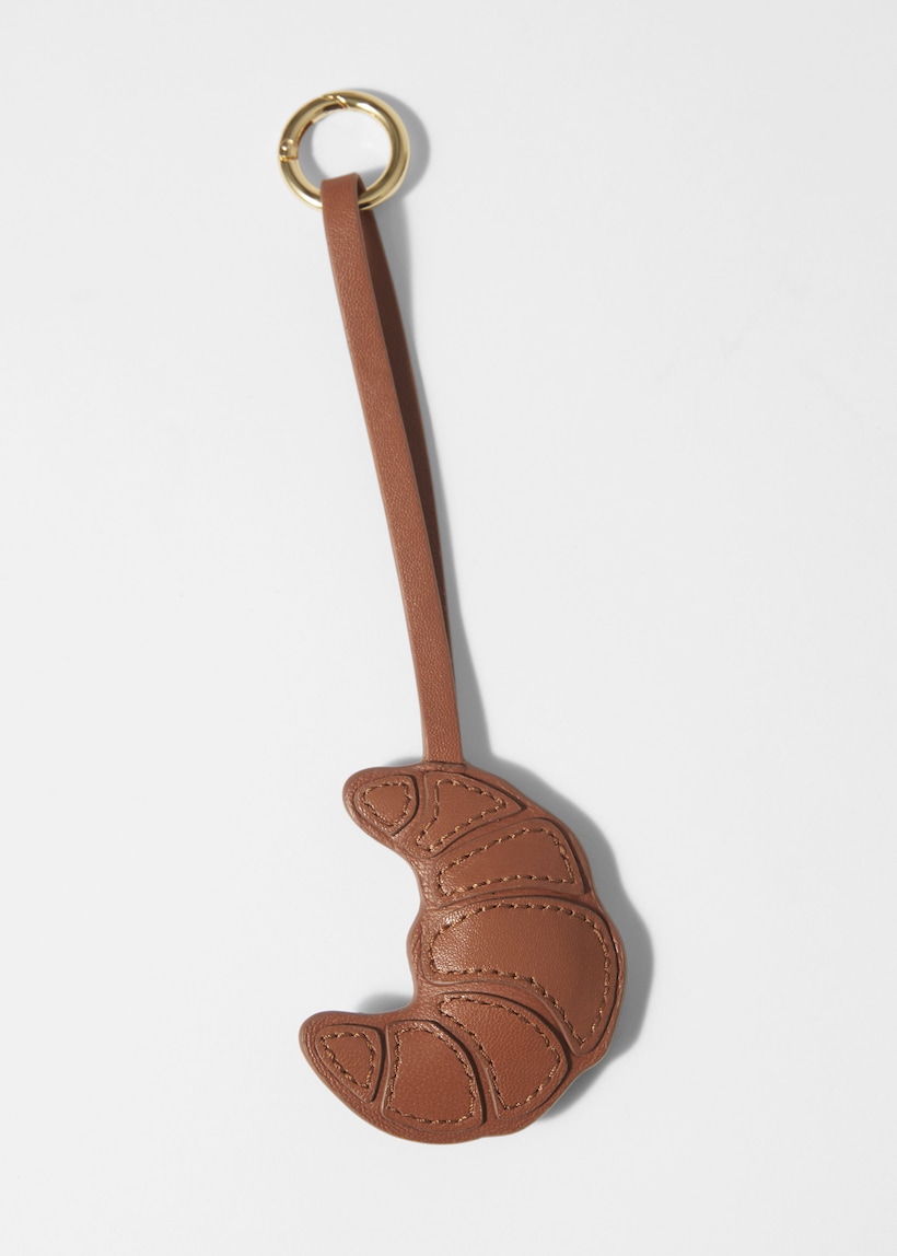 Bag charms croissant