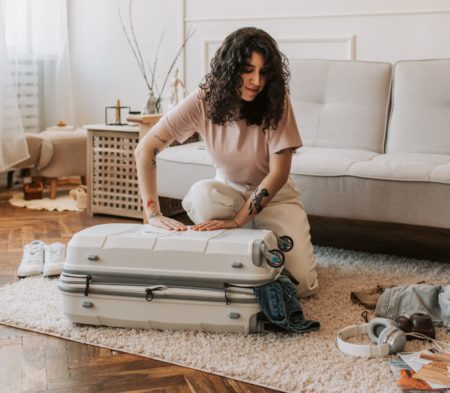 reishack - niet meer betalen voor je bagage - Reizen met het vliegtuig tips - reistips - TikTok hacks