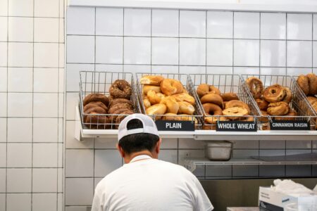 bagels eten in Amsterdam