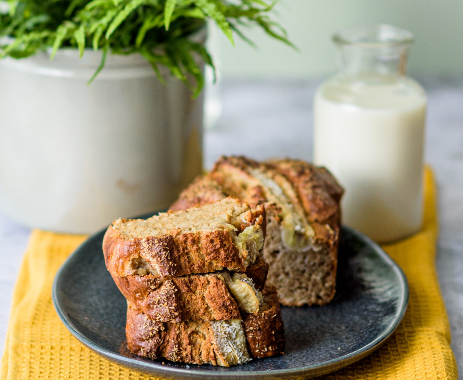 Recept Bananenbrood Havermout Met Walnoten | GIRLS WHO