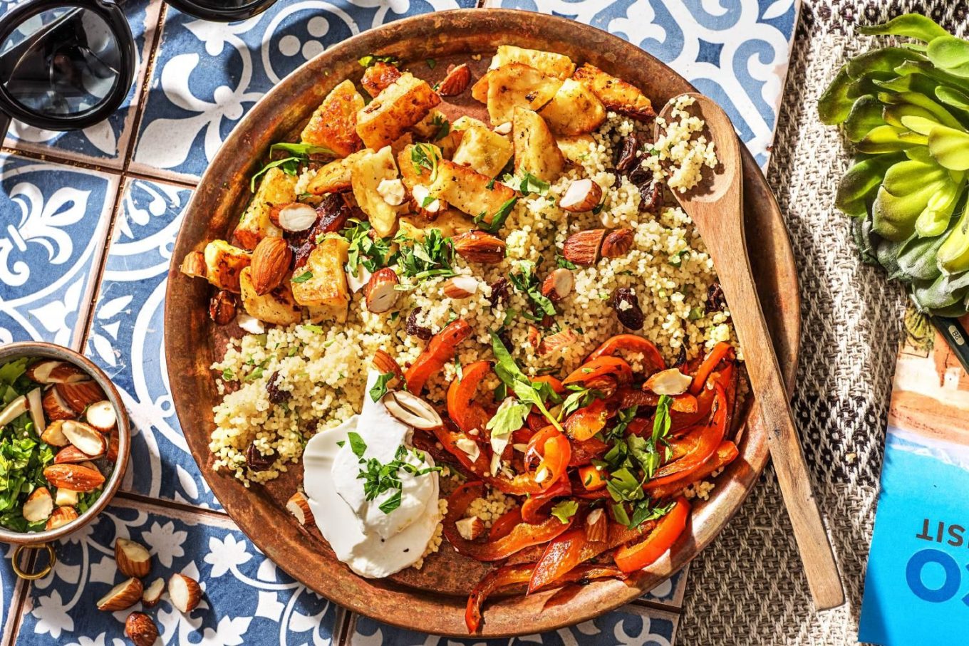 recept couscous met halloumi