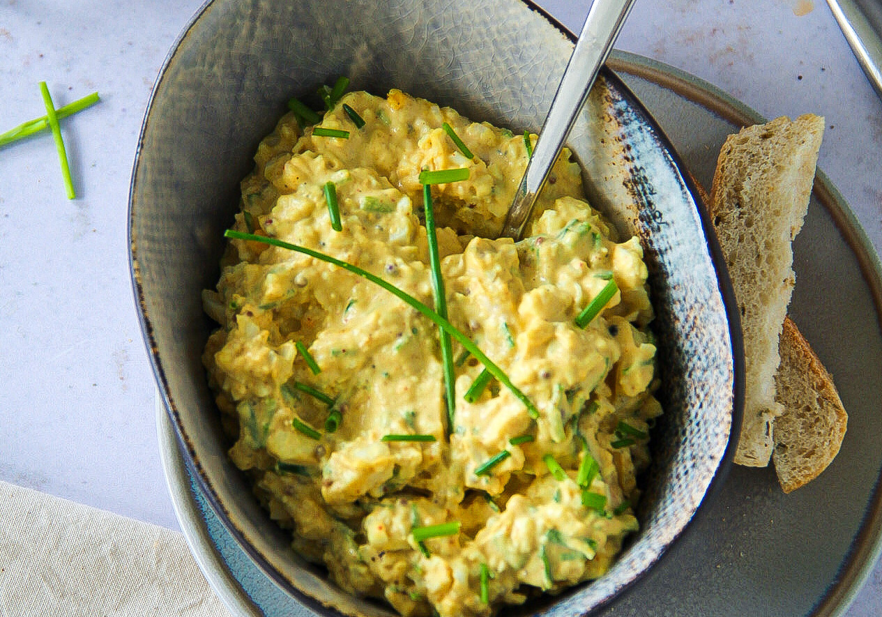 eiersalade met bieslook