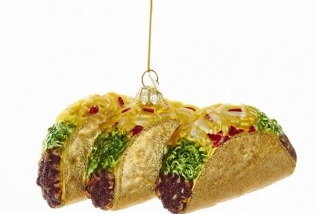 taco kerstbal - kerstbal etenswaren
