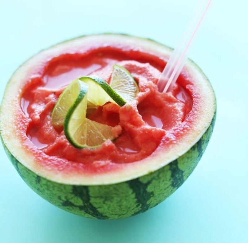 watermeloen recepten - recept watermeloen - frisse recepten - zomerse recepten - gezonde recepten - makkelijke recepten - recepten met fruit - watermeloenen - vegetarische recepten - vegan recepten