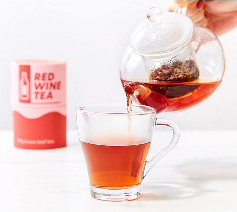 rode wijn thee- drank trend - thee van rode wijn - thee trends