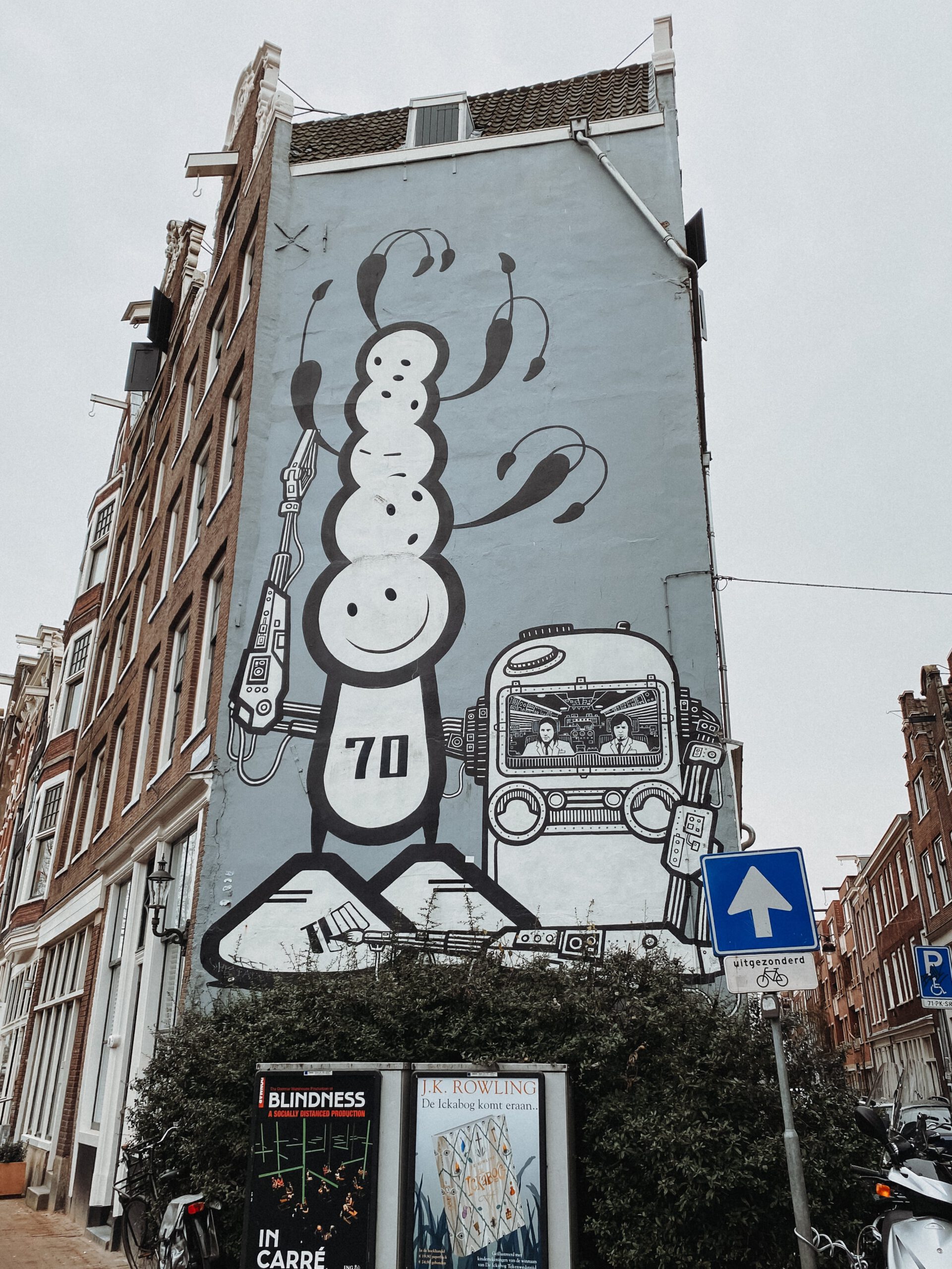 streetart jordaan - street art amsterdam - street art wandeling amsterdma - wandeling door de jordaan