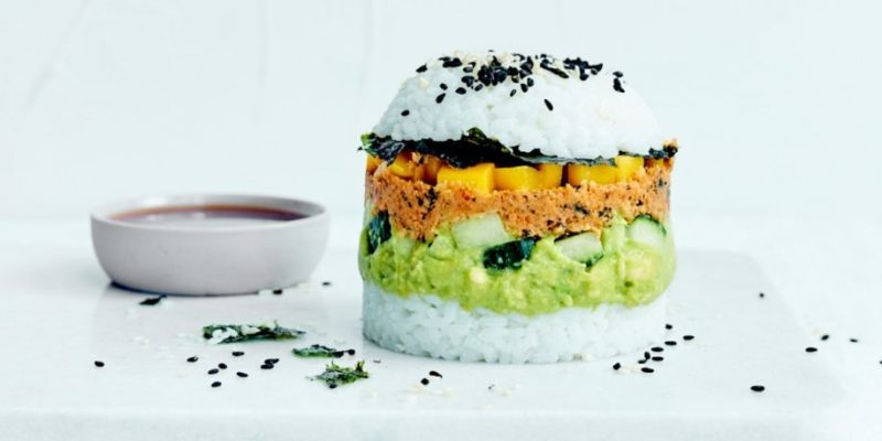 sushi burger - sushi maken - vega gerecht maken - vega recept - sushi recept - vegetarisch recept