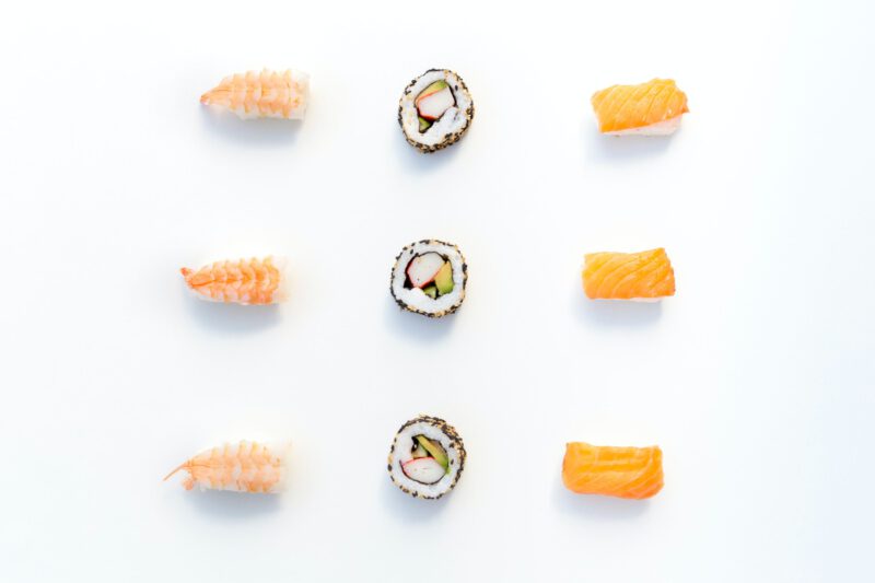 sushi soorten - sushi uitleg - sushi - sushi eten - sushi bestellen - sushi stukjes