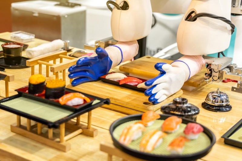 sushi robot - horeca technologie - horeca trends - robot kok -