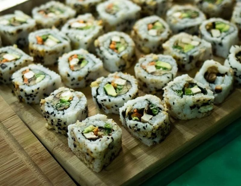 vegan sushi - vegan sushi amsterdam - vegan restaurant - veganistische sushi